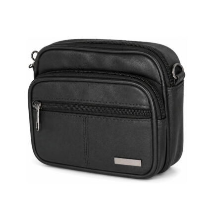 Compact Sheepskin Leather Clutch Pouch OEM SKU 1091 normalized catalog product image