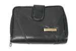 PU Mini Wallet SKU 1264 front view showing fold structure and mini wallet profile
