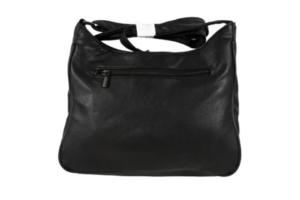 PU Shoulder Bag SKU 1785 back view showing shoulder strap structure and main body panel