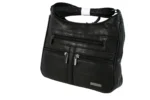 PU Shoulder Bag SKU 1785 detail view showing shoulder strap structure and main body panel