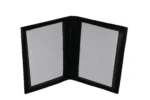 PU Window Travel Card Holder SKU 2051 inside view showing flat holder body and card window area