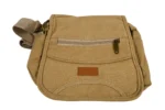 Polyester Crossbody Bag SKU 2452 front view showing compact body and strap connection points