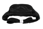 Sheepskin Leather Waist Bag SKU 246FX back view showing belt-style strap and compact front body