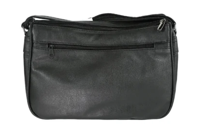 PU Shoulder Bag SKU 2685 back view showing shoulder strap structure and main body panel