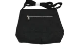 Polyester Crossbody Bag SKU 3042 front view showing compact body and strap connection points