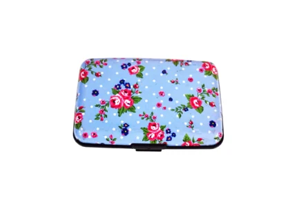 Plastic Window Card Holder SKU 3137 front view showing flat holder body and card window area