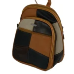 Cowhide Leather Top-Handle Backpack SKU 3283 detail view showing body profile and top handle
