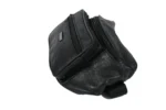 Leather Waist Bag SKU 3441 detail view showing belt-style strap and compact front body