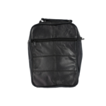 Rear upright bag with horizontal zip and rectangular seam grid — Sheepskin leather, SKU 3541