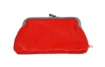 Sheepskin Leather Mini Wallet SKU 3941 detail view showing fold structure and mini wallet profile