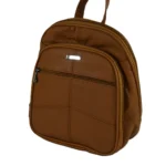 Cowhide Leather Top-Handle Backpack SKU 4473 detail view showing body profile and top handle