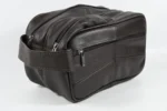 Cowhide Leather Compact Clutch Bag SKU 4573 detail view showing hand-carry body and closure line