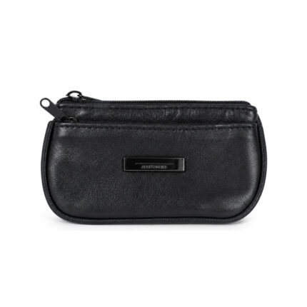 Sheepskin Leather Small Rounded Zip Coin Pouch OEM SKU 4641 normalized catalog product image