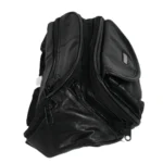 Leather Waist Bag SKU 4691 angle view showing belt-style strap and compact front body