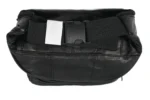 Leather Waist Bag SKU 4691 back view showing belt-style strap and compact front body