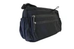 Polyester Crossbody Bag SKU 5032 detail view showing compact body and strap connection points