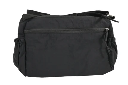 Polyester Crossbody Bag SKU 5032 detail view showing compact body and strap connection points