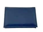 PU Window Travel Card Holder SKU 5100 back view showing flat holder body and card window area