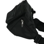 Polyester Waist Bag SKU 5402 back view showing belt-style strap and compact front body