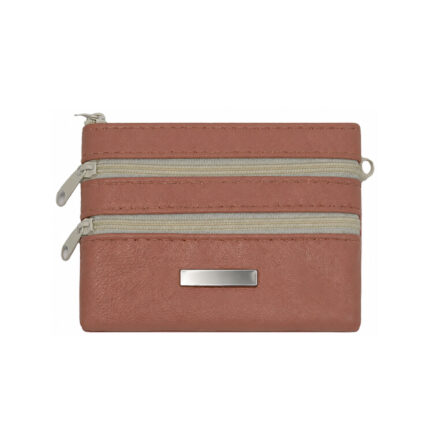 Sheepskin Multi-Zip Coin & Card Pouch OEM SKU 6391 normalized catalog product image