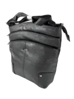 PU Shoulder Bag SKU 6785 detail view showing shoulder strap structure and main body panel