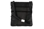 Sheepskin Leather Compact Crossbody Bag SKU 6891 back view showing compact body and strap connection points