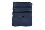 Sheepskin Leather Compact Crossbody Bag SKU 6891 front view showing compact body and strap connection points