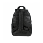 Backpack reverse with two adjustable straps, carry loop and rear zip — Sheepskin leather, SKU 70FB
