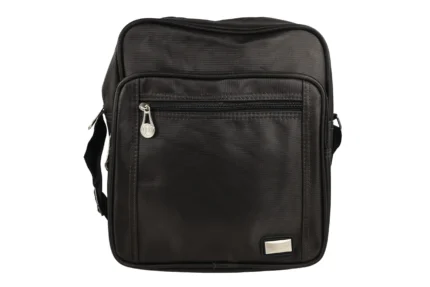 Polyester Shoulder Bag SKU 7652 back view showing shoulder strap structure and main body panel