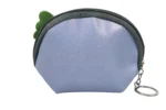 PU Pocket-Size Coin Purse SKU 9070 back view showing compact body and closure line