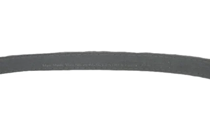 Leather Buckle Belt SKU 3872 side view showing long strap profile and buckle area