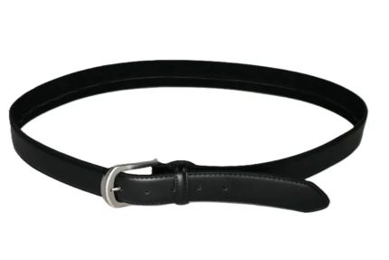 Leather Buckle Belt SKU 7720 detail view showing long strap profile and buckle area