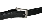 Leather Buckle Belt SKU 9272 detail view showing long strap profile and buckle area