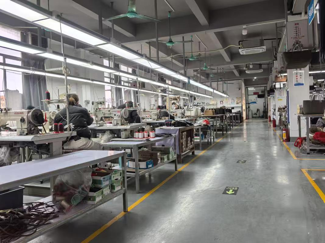 Bag sewing workshop shown in the FINESTAR OEM manufacturing guide