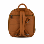 Back of the backpack showing top handle, shoulder straps and rear horizontal zip — Cowhide leather, SKU 4473