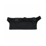 Pouch reverse with webbing belt, slider and side-release buckle — Polyester fabric, SKU 6152